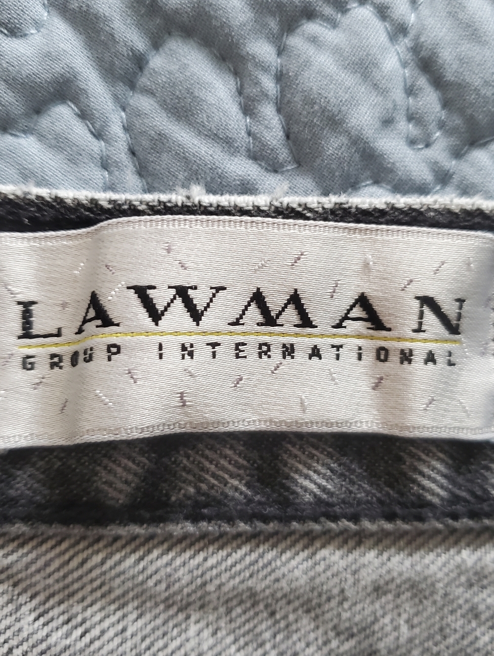 Retro Vintage LAWMAN High-Waisted Acid Wash Grey Women’s Jeans Size 8 Approx Y2K - Picture 10 of 16